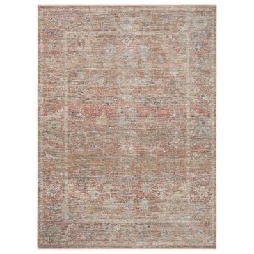 Magnolia Home Millie 5"3" Round Sunset and Multicolor Area Rug, , large