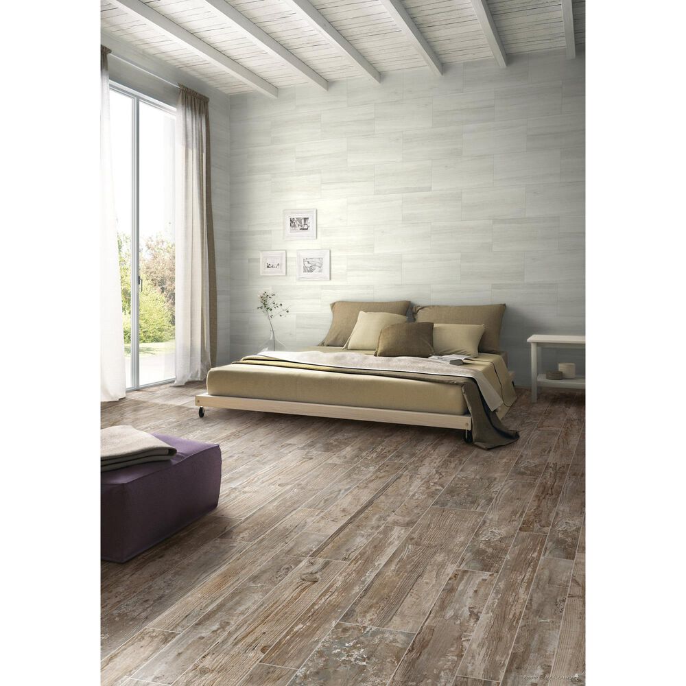 Dal-Tile Articulo Editorial White AR06RCT1224MTJ1 12&quot; x 24&quot; Porcelain Tile, , large