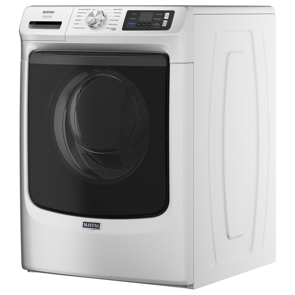 Maytag 5 Cu. Ft. Capacity Front Load Washer in White, , large