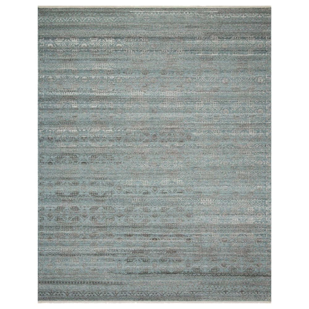 Loloi Idris 8"6" x 11"6" Ocean and Smoke Area Rug, , large