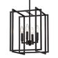 Golden Lighting Tribeca 4-Light Chandelier in Matte Black, , large