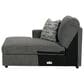 Signature Design by Ashley Edenfield 3-Piece Right Facing U-Shaped Sectional with Chaise in Charcoal, , large