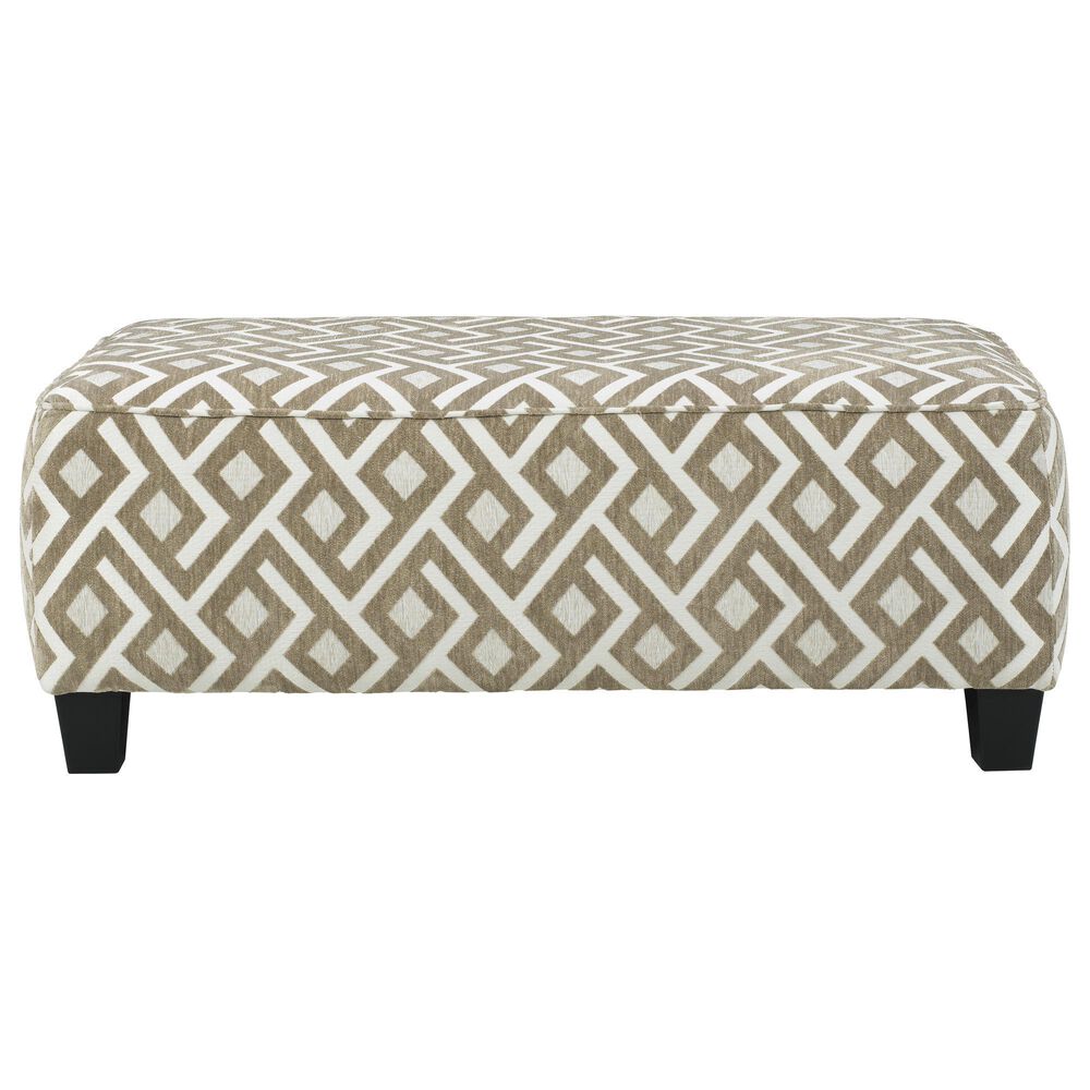 Signature Design by Ashley Dovemont Oversized Accent Ottoman in Costello Putty, , large