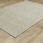 Oriental Weavers Tortuga TR04A 6"7" x 9"2" Beige and Black Area Rug, , large