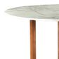 Moe"s Home Collection Jinxx Dining Table in Darker Grey, Charcoal, Off White and Brown - Table Only, , large