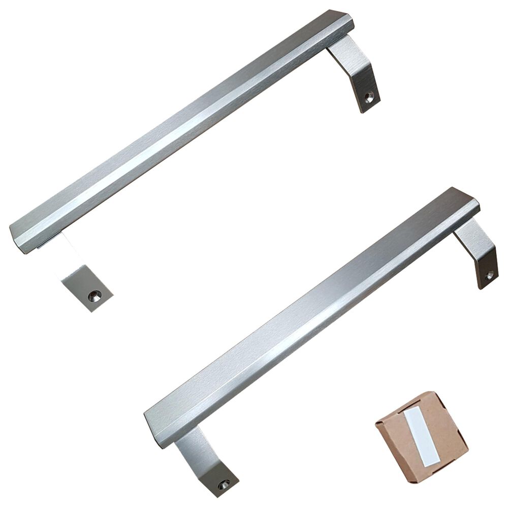 Bertazzoni Handle Kit for 24" Bottom Mount Refrigerator in Stainless Steel, , large