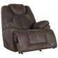 Signature Design by Ashley Warrior Fortress Manual Rocker Recliner in Coffee, , large