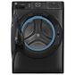 G.E. 5 Cu. Ft. Front Load Washer and 7.8 Cu. Ft. Electric Dryer Laundry Pair with 16" Pedestal in Carbon Graphite, , large
