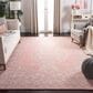 Safavieh Micro-Loop Oriental 8" x 10" Pink and Ivory Area Rug, , large