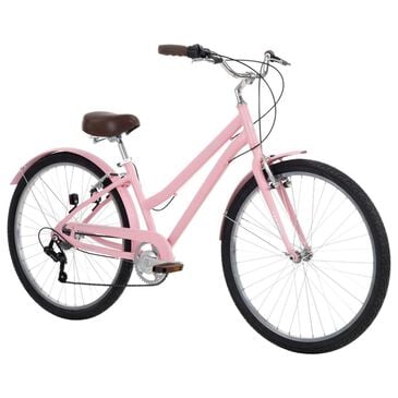 Huffy 27.5" Sienna Women"s 7-Speed Comfort Bike in Pale Pink, , large