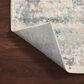 Loloi II Estelle 11"2" x 15" Ivory and Ocean Area Rug, , large