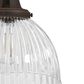 Hunter Cypress Grove 13" 1-Light Pendant in Onyx Bengal, , large