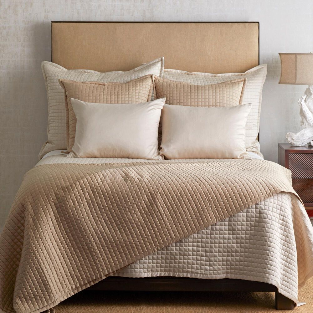 Ann Gish Ready-to-Bed 2.0 King Quilted Coverlet in Pumice, , large