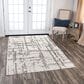 RIZZY Ankara 10" x 13" Neutral Area Rug, , large