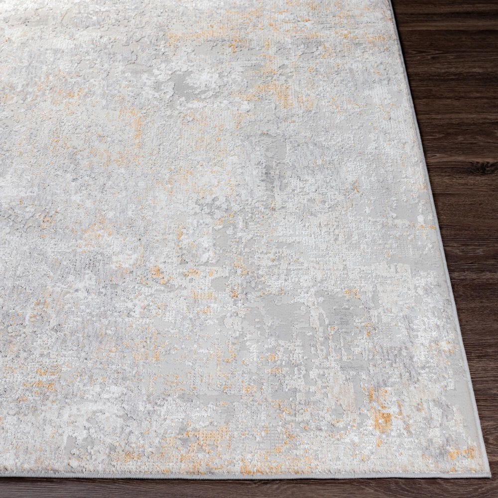 Surya Carmel 5&#39; x 7&#39;3&quot; Taupe, White, Gray, Mustard and Camel Area Rug, , large