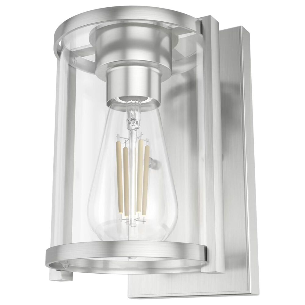 Hunter Astwood 1-Light Wall Sconce in Brushed Nickel, , large