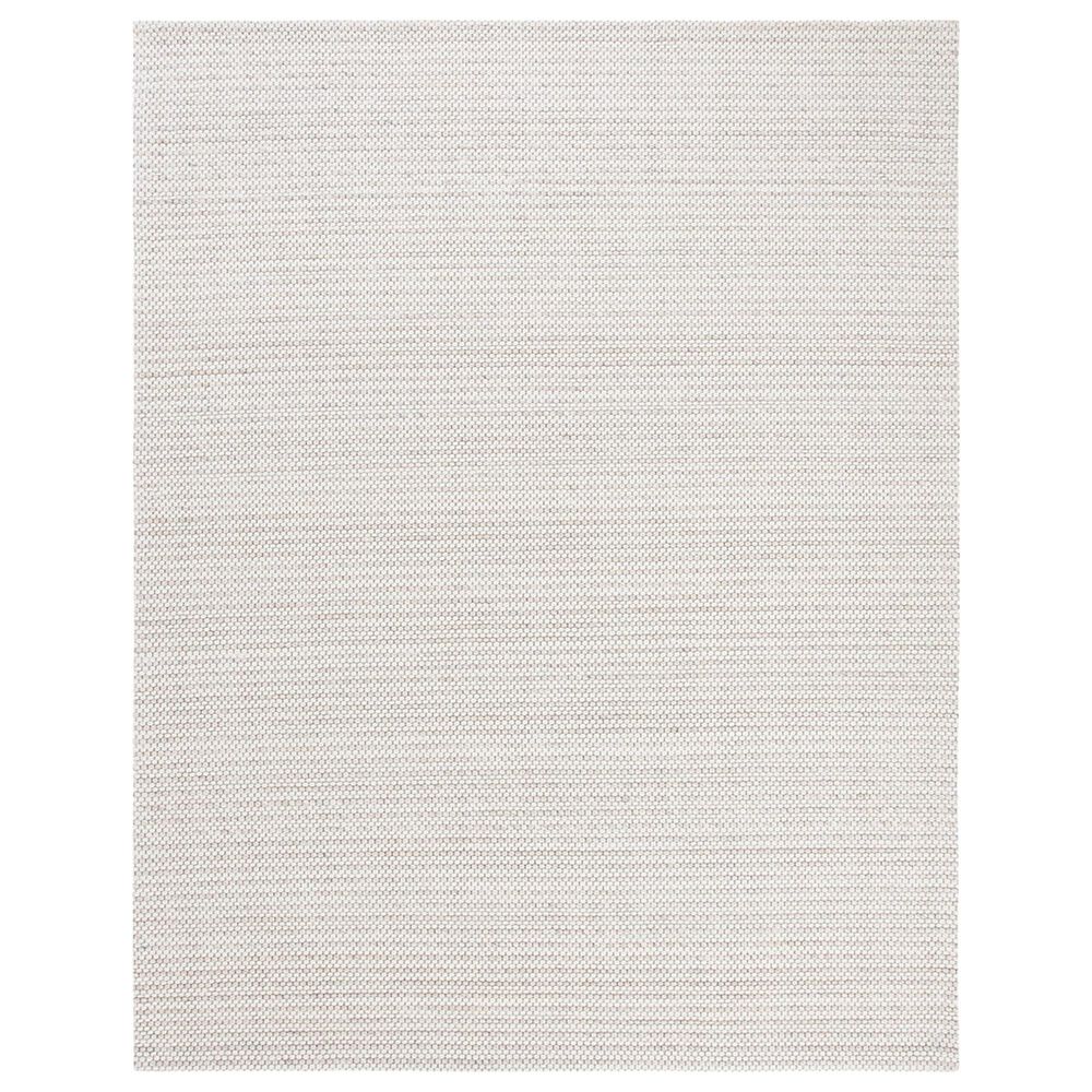 Safavieh Marbella Interlaced Striped 10" x 14" Light Brown and Ivory Area Rug, , large