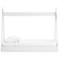 Signature Design by Ashley Hallityn Twin Tent Bed in Matte White, , large