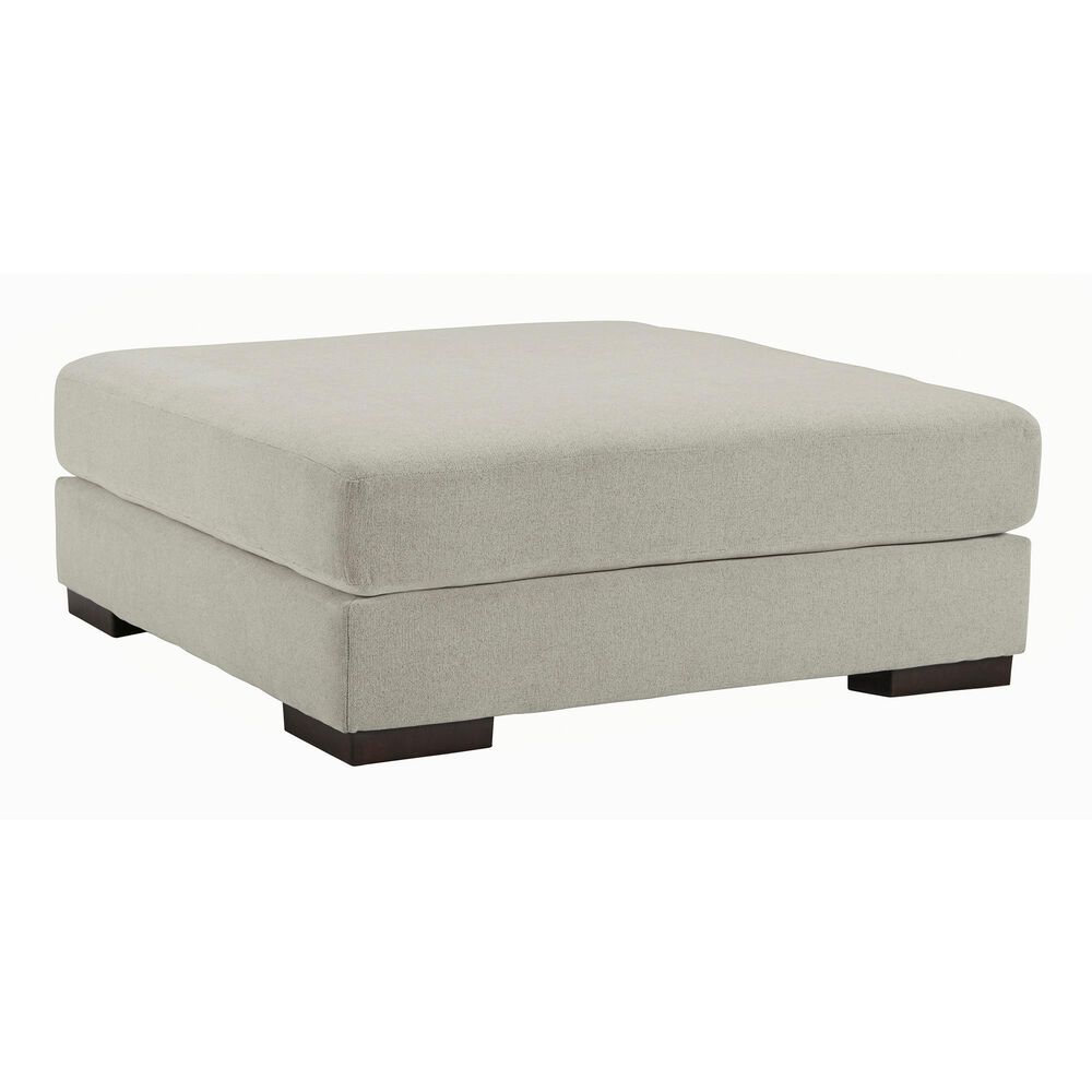 Signature Design by Ashley Artsie Oversized Accent Ottoman in Ash, , large