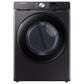 Samsung 7.5 Cu. Ft. Smart Electric Dryer with Sensor Dry in Brushed Black, , large