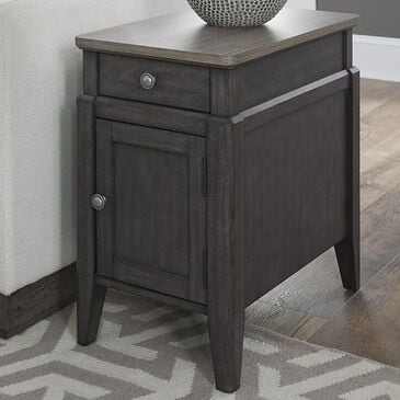 Null Lake Lure Chairside Cabinet in Cathedral Grey and Gray Fog, , large