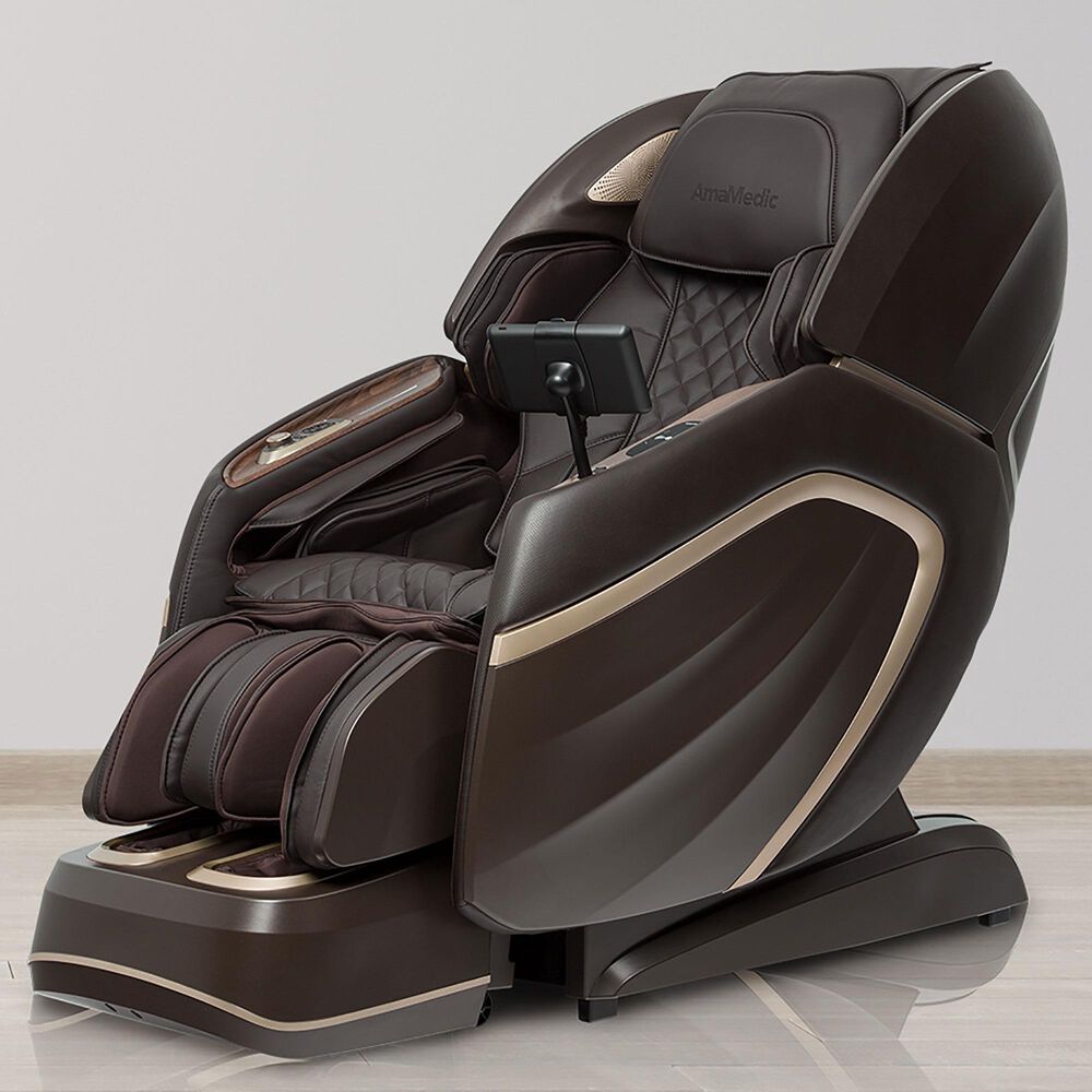 Osaki AmaMedic Hilux 4D Premium Massage Chair in Brown, , large