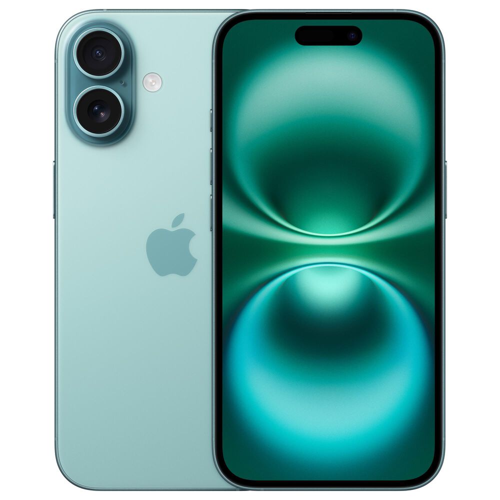 Apple iPhone 16 6.1" 128GB in Teal (Pre-Order), , large