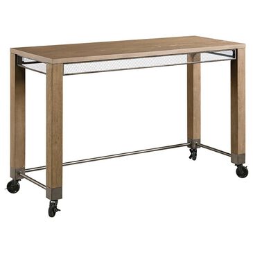 American Drew Maya Counter Console in Natural Pecan, , large