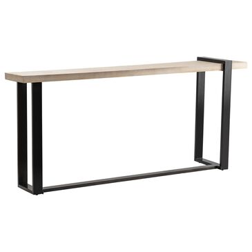 Crestview Collection Matthews Console Table in Black and Light Mango, , large