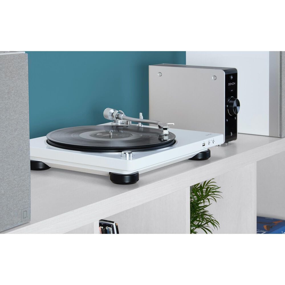 Denon Turntable with USB in White, , large