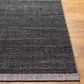 Surya Sycamore 2" x 3" Black and Charcoal Area Rug, , large