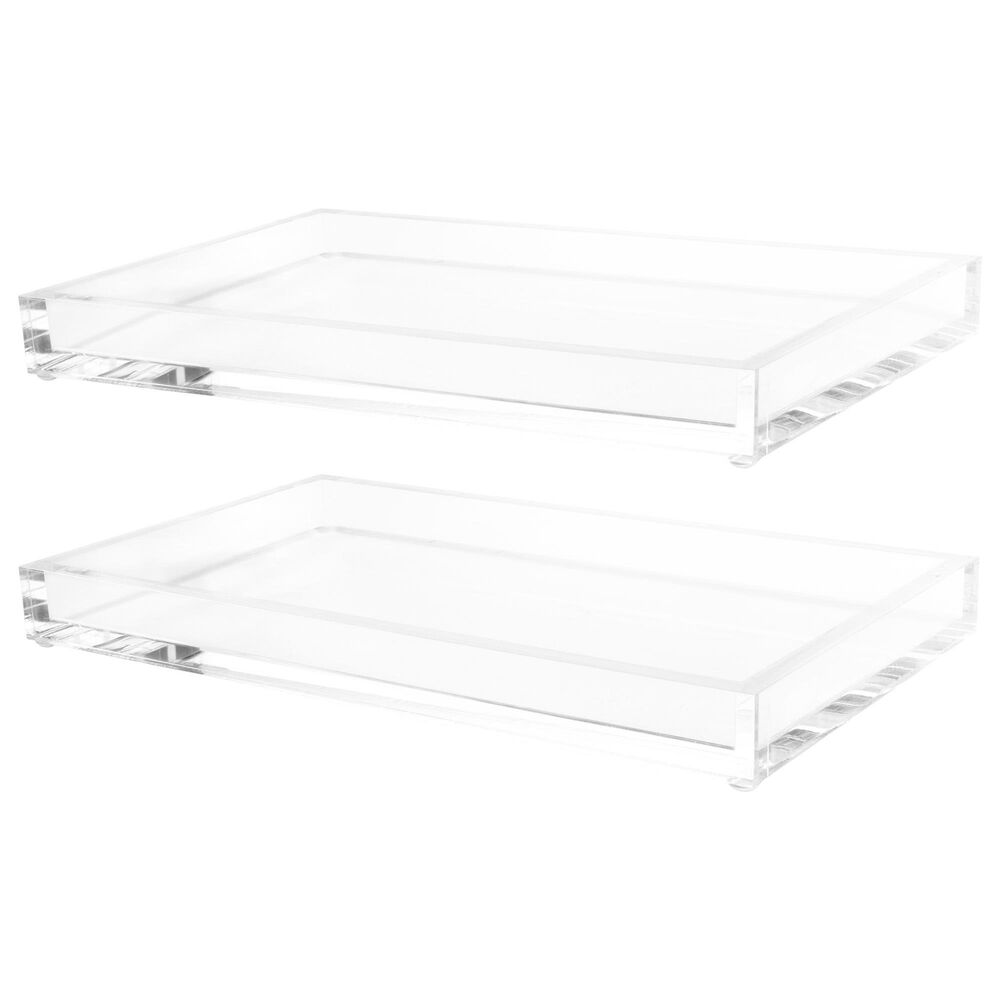 Timberlake Decorative Tray in Clear (Set of 2)