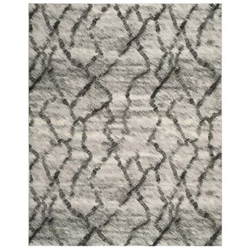 Safavieh Retro RET2144-7990 5" x 8" Light Grey and Black Area Rug, , large