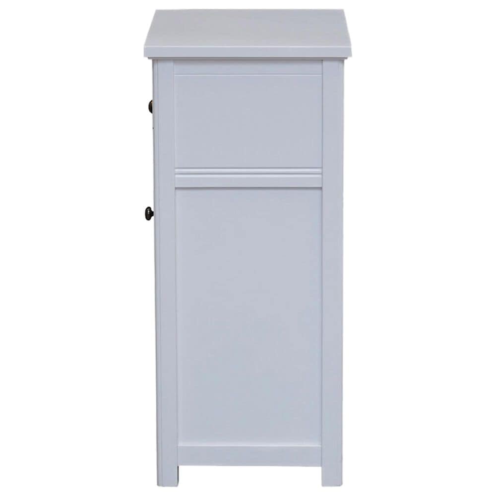 Timberlake Dorset 1-Drawer 29&quot; Bath Storage Cabinet in White, , large