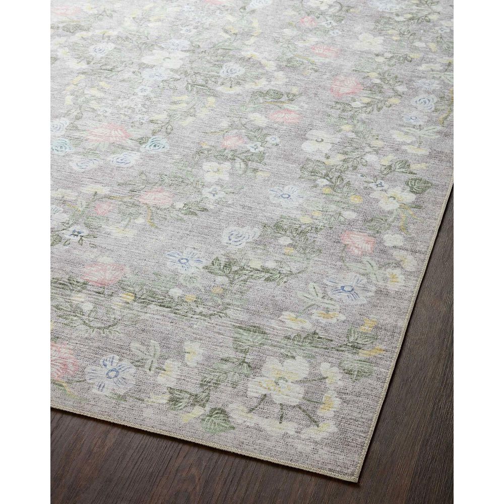 Rifle Paper Co. Palais 5&#39; x 7&#39;6&quot; Grey Area Rug, , large