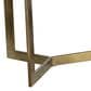 Classic Home Kade Dining Table in Mango and Antique Brass - Table Only, , large