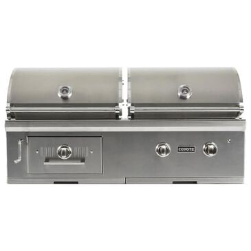 Coyote Outdoor 50" Hybrid Grill in Stainless Steel, , large