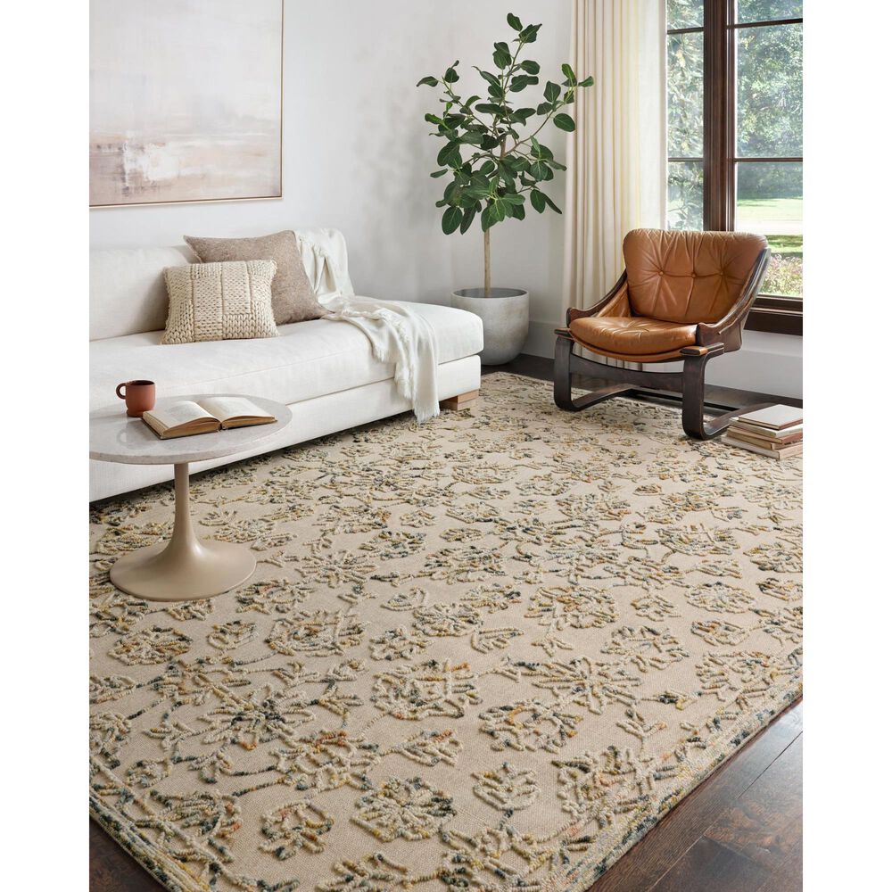 Loloi II Halle HAE-04 3&#39;6&quot; x 5&#39;6&quot; Lagoon Area Rug, , large