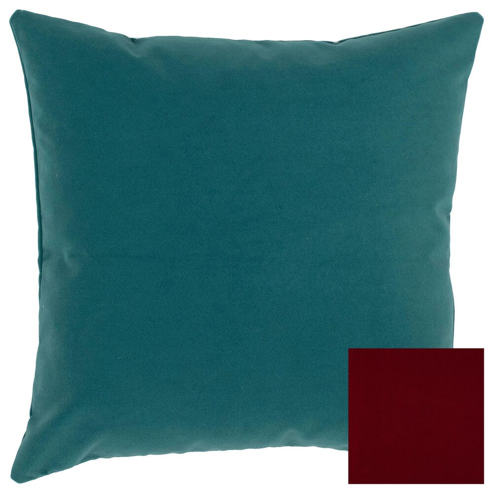 Valdese Weavers, Llc Sundance 20" x 20" Square Throw Pillow in Lipstick, , large