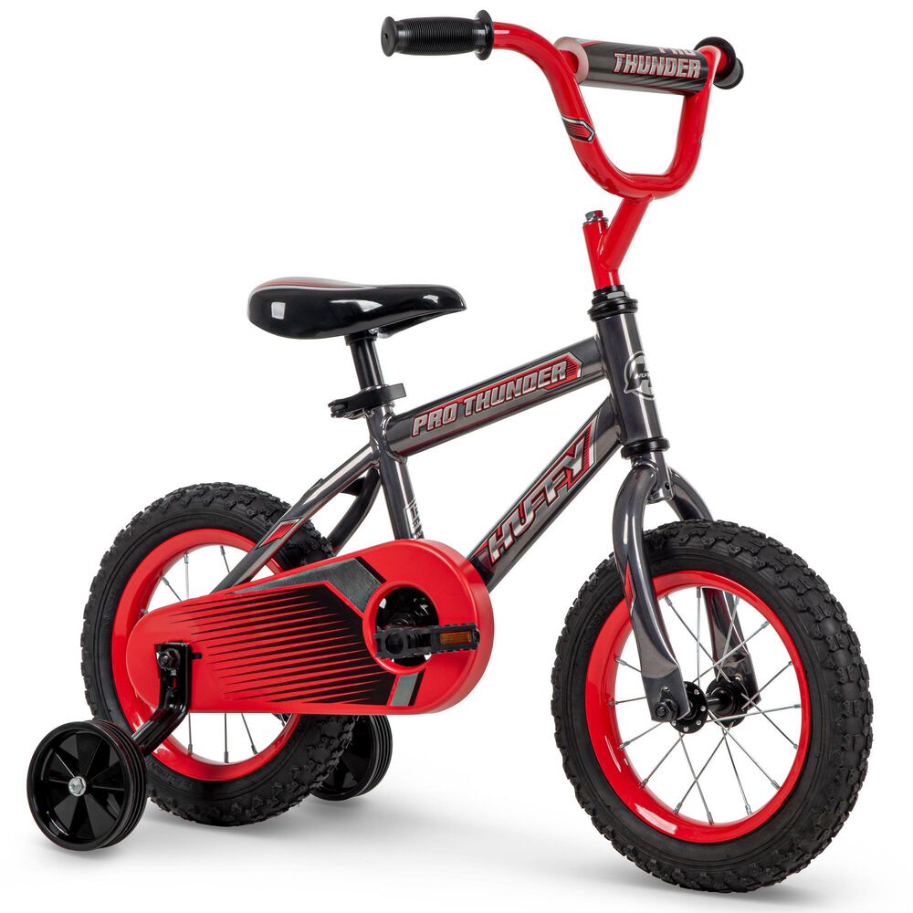 Huffy Power Rangers 12&quot; Boys&#39; Bike in Red and Black, , large