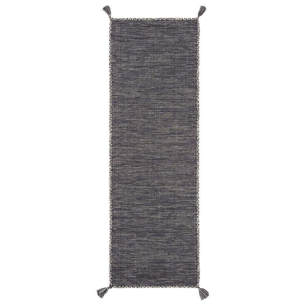 Safavieh Montauk 2"3" x 6" Grey and Black Runner, , large