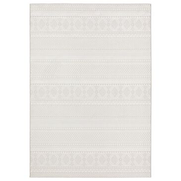 Dalyn Rug Company Rhodes 7"10" x 10" Ivory Area Rug, , large