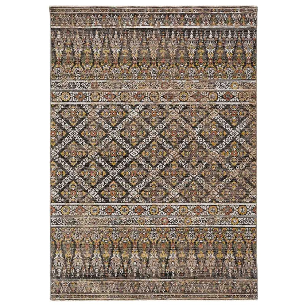 37B Odessa 7"10" x 10" Charcoal Area Rug, , large