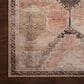 Loloi II Wynter 3"6" x 5"6" Graphite and Blush Area Rug, , large