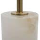 A&B Home Ipori Buffet Lamp in White and Brass, , large