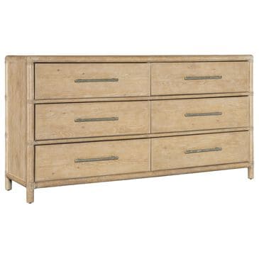 Hooker Furniture Retreat 6-Drawer Dresser in Dune, , large