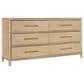 Hooker Furniture Retreat 6-Drawer Dresser in Dune, , large