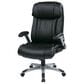 OSP Home Executive Bonded Leather Chair with Black Cushion, , large