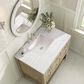 James Martin Breckenridge 36" Single Vanity in Whitewashed Oak with 3 cm Arctic Fall Solid Surface Top, , large