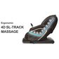 Osaki AmaMedic Hilux 4D Premium Massage Chair in Black, , large
